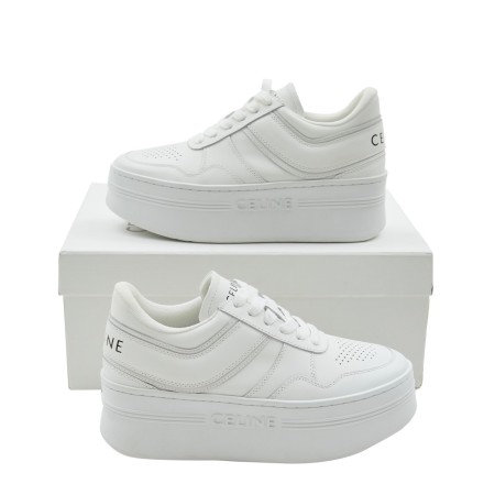 셀** 웨지 아웃솔 블록 스니커즈